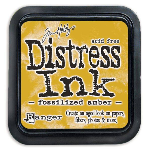 Ranger Tim Holtz Distress Ink Pad Fossilized Amber Ranger Tim Holtz Distress Ink Pad Fossilized Amber