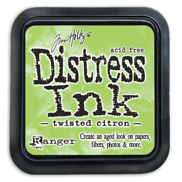 Ranger Tim Holtz Distress Ink Pad Twisted Citron Ranger Tim Holtz Distress Ink Pad Twisted Citron