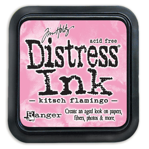 Ranger Tim Holtz Distress Ink Pad Kitsch Flamingo Ranger Tim Holtz Distress Ink Pad Kitsch Flamingo