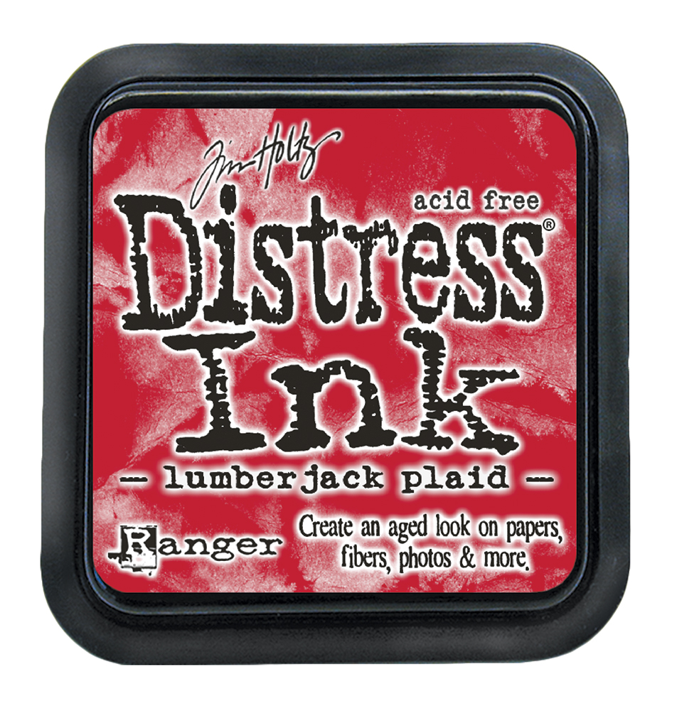 Ranger Tim Holtz Distress Ink Pad Lumberjack Plaid