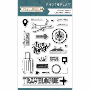 Photo Play Travelogue Stamps