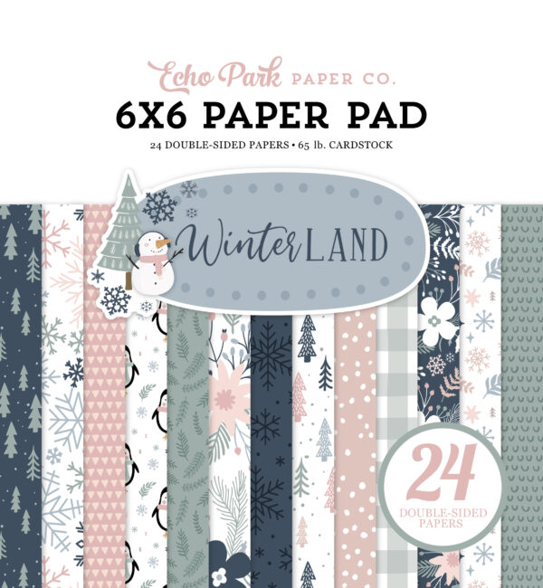 Echo Park Winterland 6X6 Paper Pad