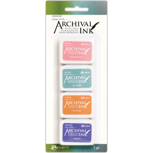 Ranger Wendy Vecchi Archival Ink Mini Kit #3 Ranger Wendy Vecchi Archival Ink Mini Kit #3