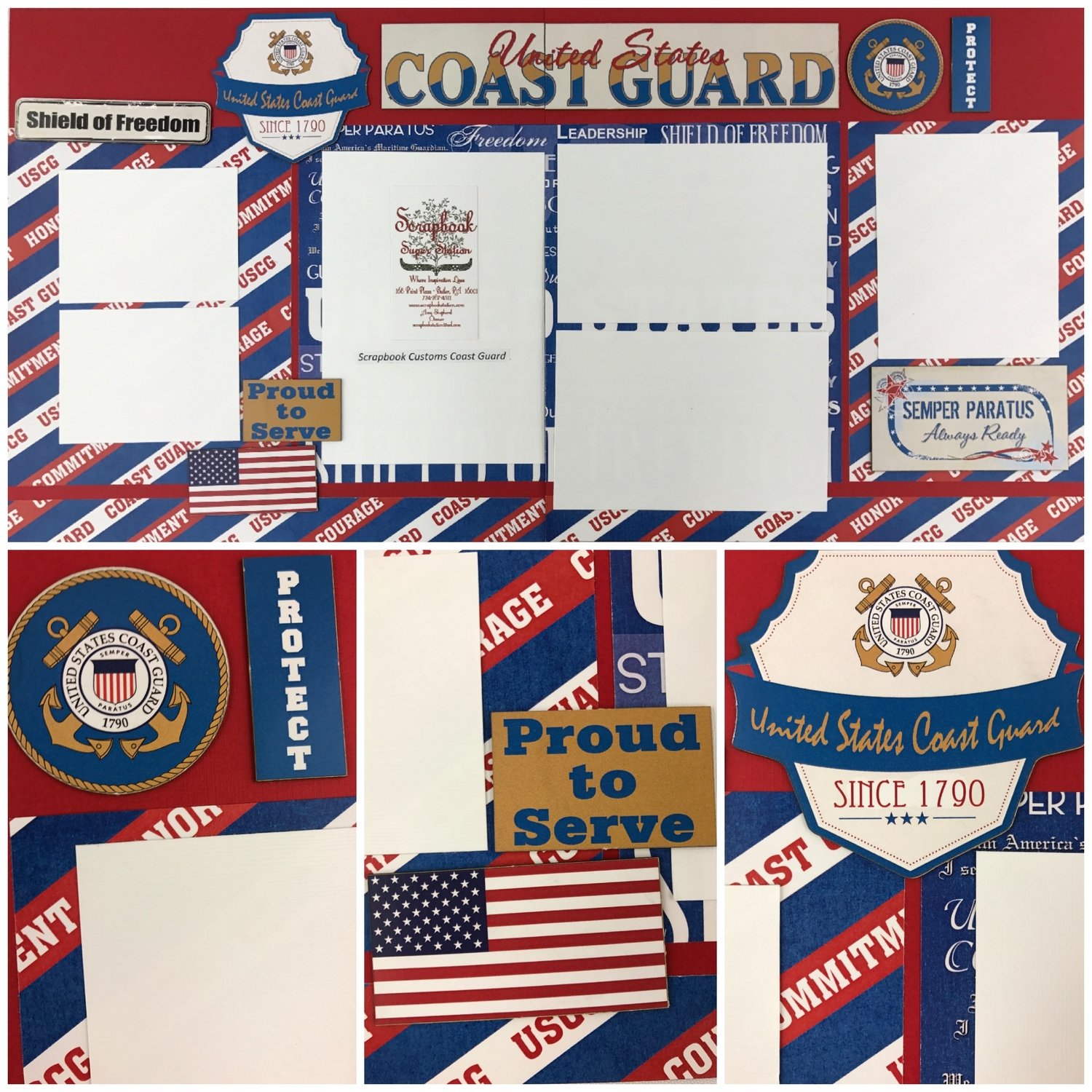 Scrapbook Customs Coast Guard
