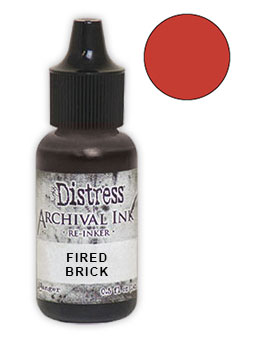 Ranger Tim Holtz Archival Distress Reinker Fired Brick Ranger Tim Holtz Archival Distress Reinker Fired Brick