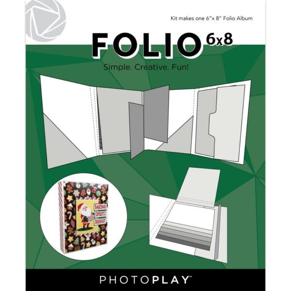 PHOTO PLAY FOLIO 6X8 WHITE KIT PHOTO PLAY FOLIO 6X8 WHITE KIT