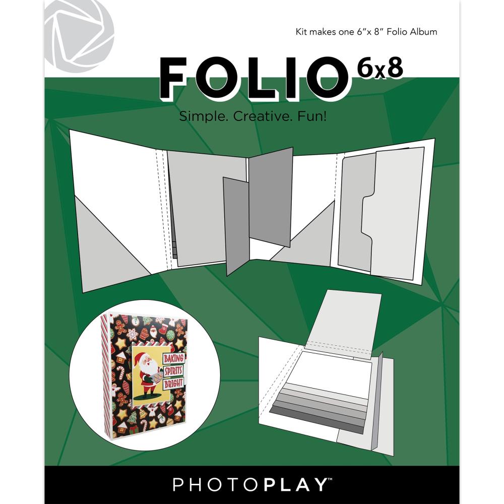 PHOTO PLAY FOLIO 6X8 WHITE KIT