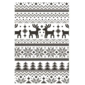 SIZZIX TIM HOLTZ EMBOSS FOLDER HOLIDAY KNIT MULTI LEVEL