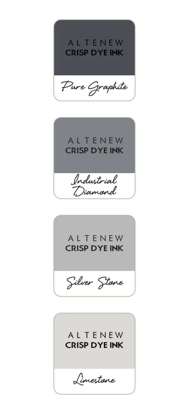 Altenew Mini Crisp Dye Ink Cube Rock Collection Altenew Mini Crisp Dye Ink Cube Rock Collection