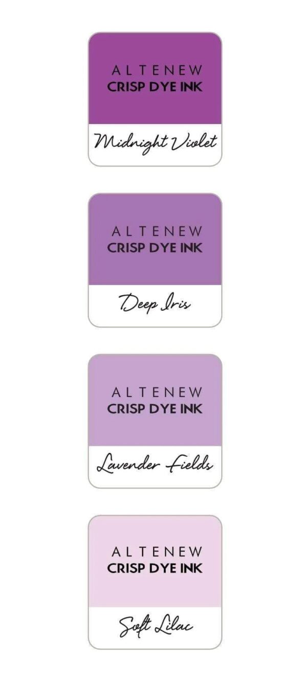 Altenew Mini Crisp Dye Ink Cube Shades of Purple Altenew Mini Crisp Dye Ink Cube Shades of Purple