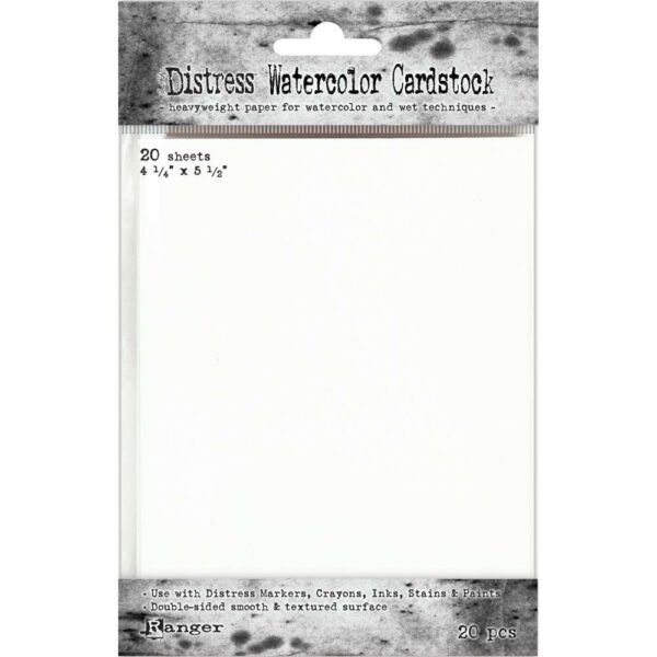 Ranger Tim Holtz Distress Watercolor Cardstock Ranger Tim Holtz Distress Watercolor Cardstock