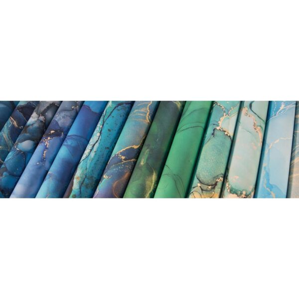 CRAFT CONSORTIUM CRAFT PAPER 12X12 INK DROP OCEAN