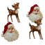 EYELET OUTLET SANTA/DEER BRADS