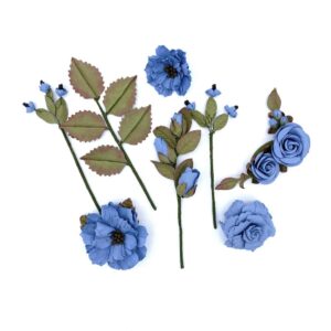 49 & MARKET PAPER FLOWERS CORNFLOWER