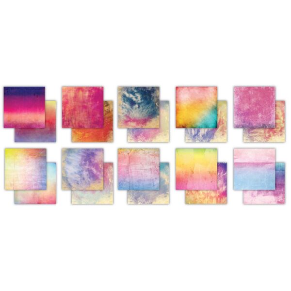 CRAFTERS CONSORTIUM RETRO SUMMER 6X6 PAPER PAD
