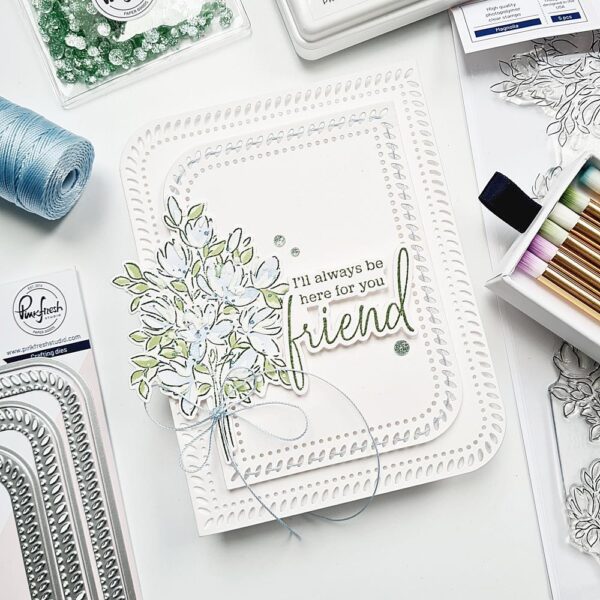 PINKFRESH DIE ROUNDED & BRAIDED RECTANGLE