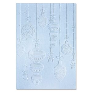 Sizzix Embossing Folder Sparkly Ornaments