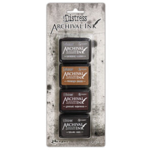 Ranger Tim Holtz Archival Distress Mini Ink Pad Set #3