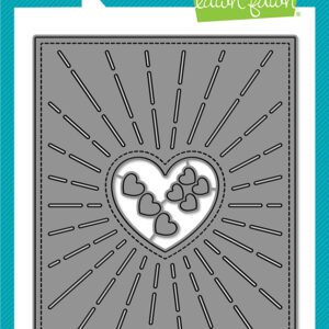 LAWN FAWN DIE RADIANT HEART BACKDROP