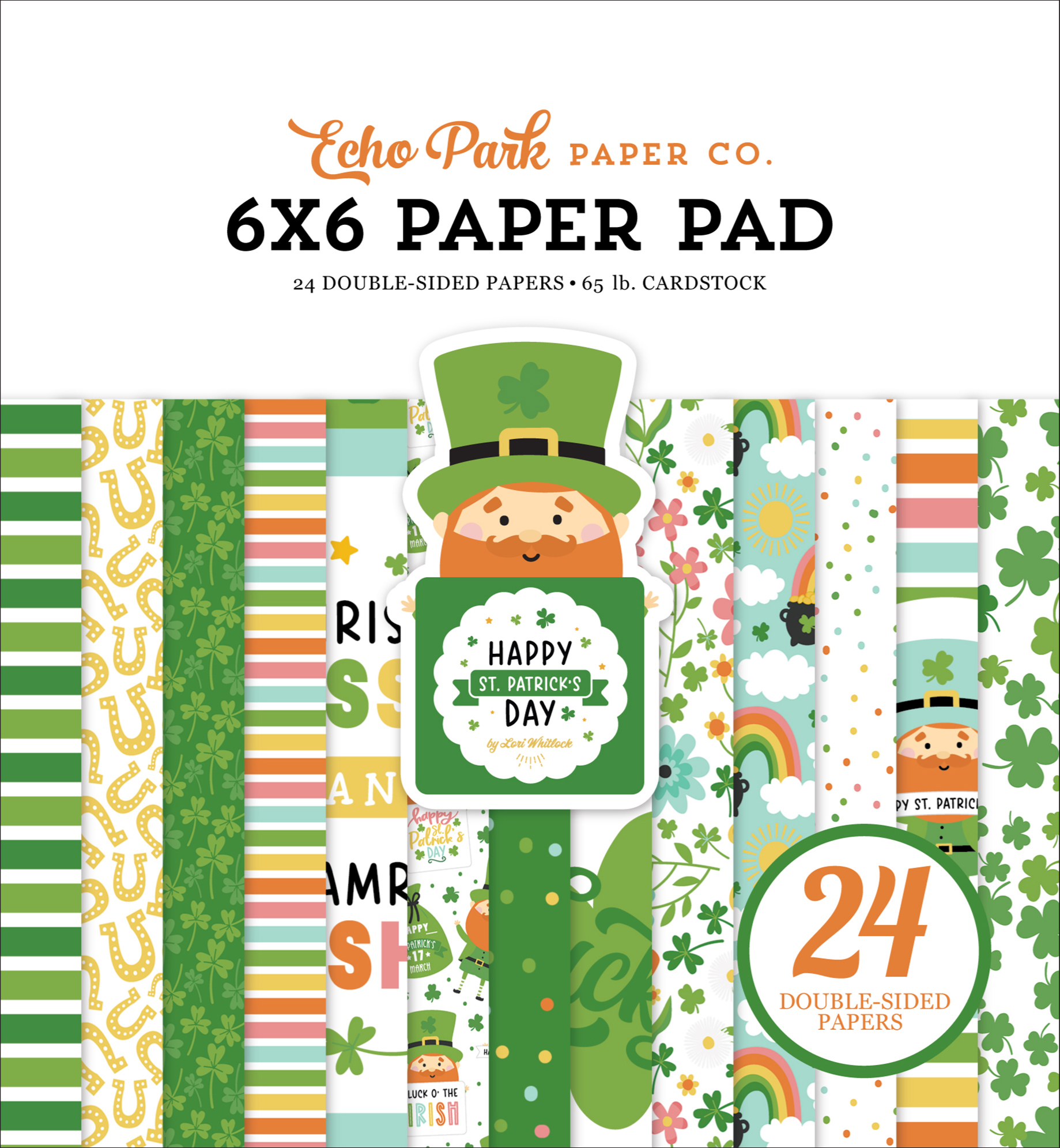 Echo Park Happy St. Patrick's Day 6X6 Paper Pad