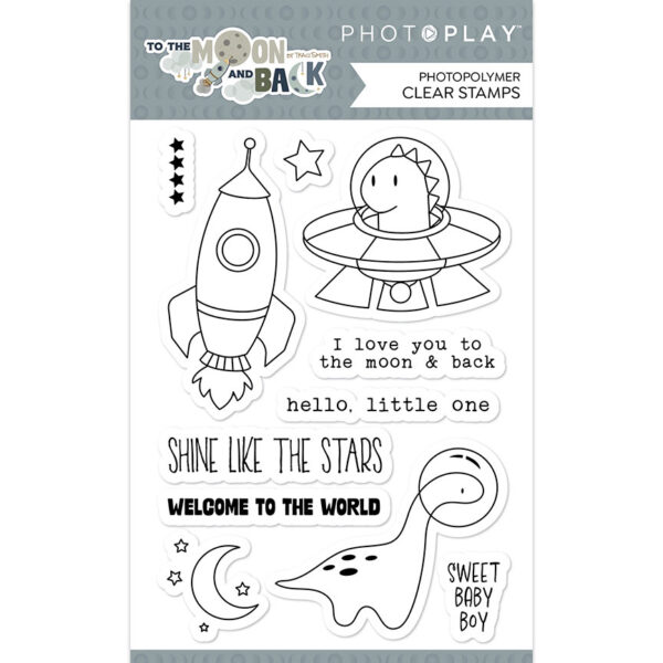 Photo Play To the Moon and Back Stamps Photo Play To the Moon and Back Stamps