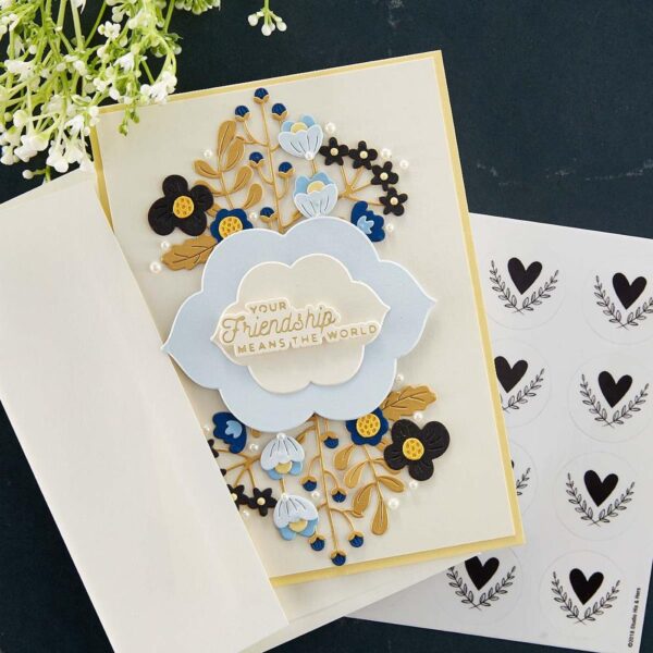 SPELLBINDERS DIE FLORAL REFLECTION