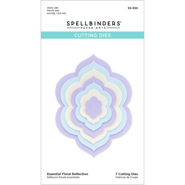 SPELLBINDERS DIE ESSENTIALS FLORAL REFLECTIONS SPELLBINDERS DIE ESSENTIALS FLORAL REFLECTIONS