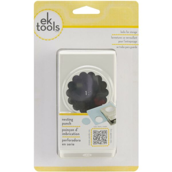 EK SUCCESS NESTING PUNCH 1 3/4″ SCALLOP CIRCLE EK SUCCESS NESTING PUNCH 1 3/4" SCALLOP CIRCLE