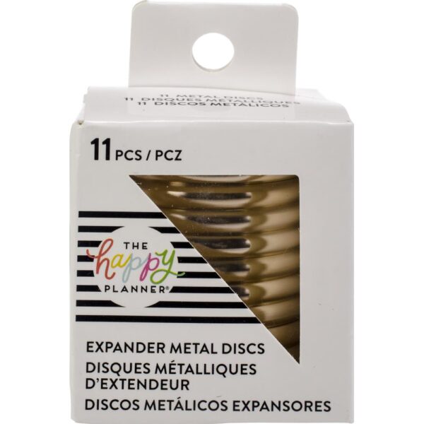 HAPPY PLANNER EXPANDER DISCS GOLD 1.75"