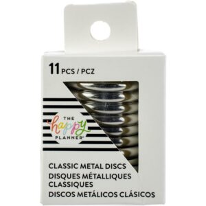 HAPPY PLANNER EXPANDER DISCS SILVER