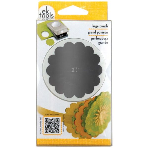 EK SUCCESS NESTING PUNCH 2.25″ SCALLOP CIRCLE EK SUCCESS NESTING PUNCH 2.25" SCALLOP CIRCLE