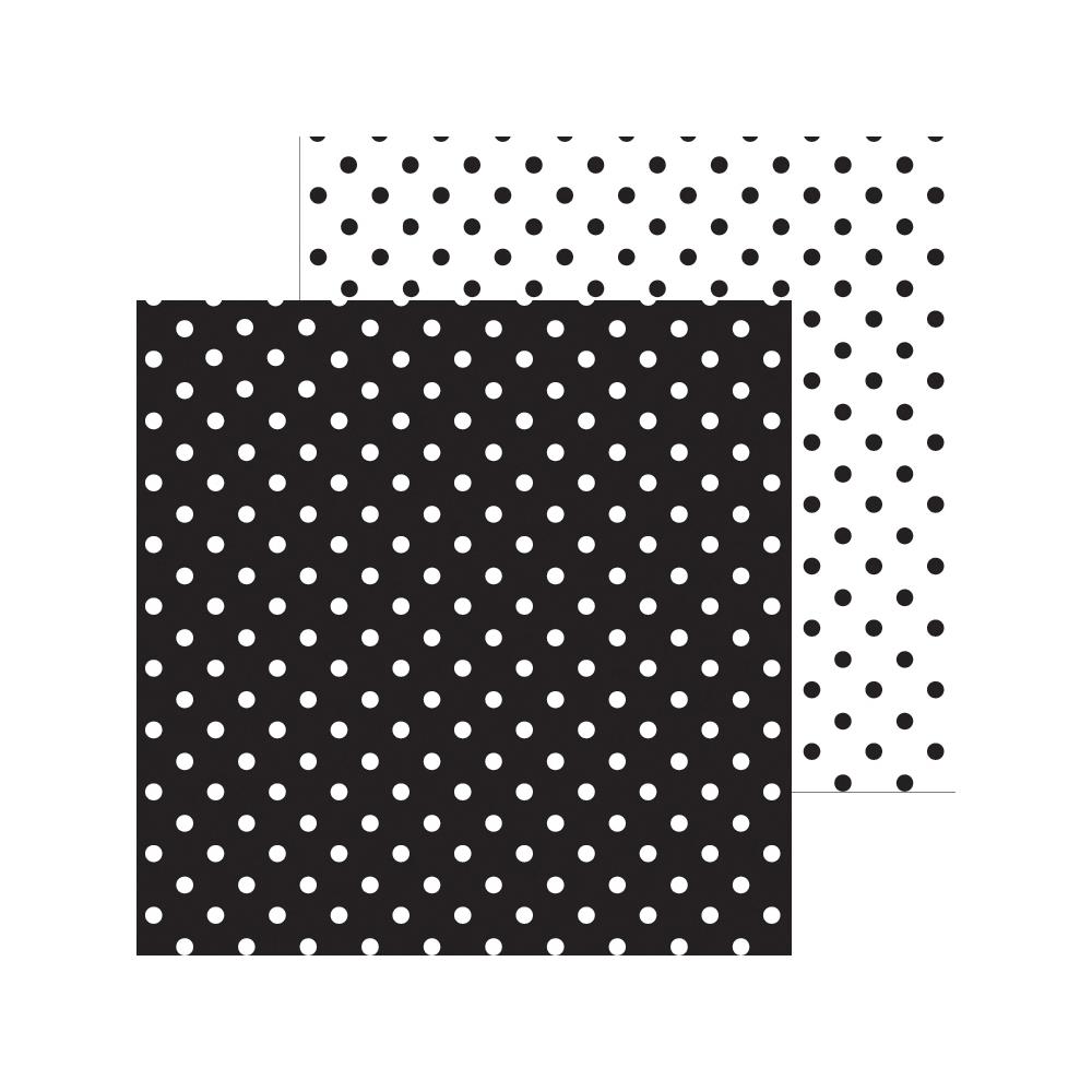 DOODLEBUG 12X12 BEETLE BLACK SWISS DOT