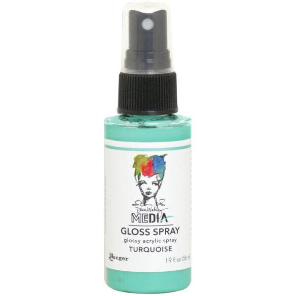 RANGER DINA WAKLEY GLOSS SPRAY TURQUIOSE RANGER DINA WAKLEY GLOSS SPRAY TURQUIOSE