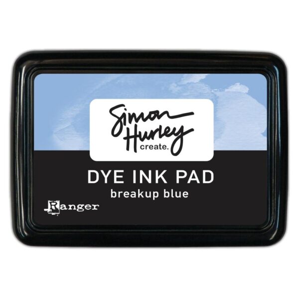 Ranger Simon Hurley Dye Ink Pad Break Up Blue Ranger Simon Hurley Dye Ink Pad Break Up Blue
