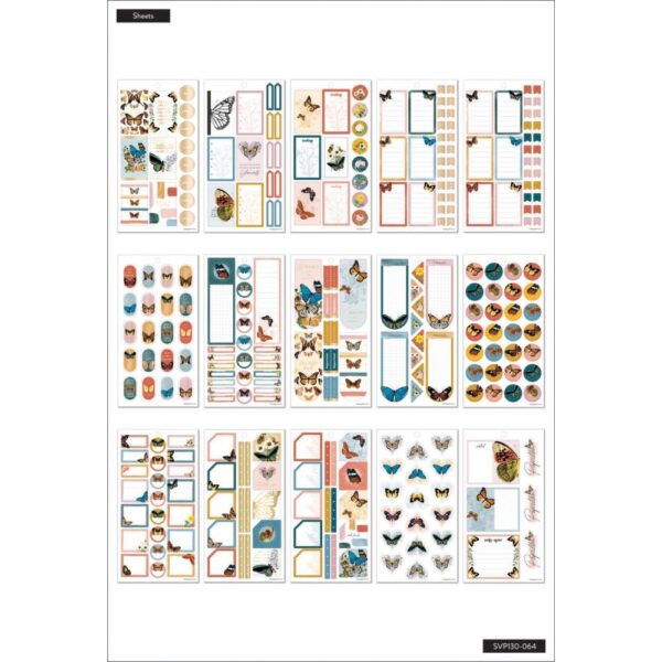 HAPPY PLANNER STICKERS PAPILLON