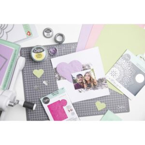 SIZZIX EMBOSSING FOLDER MARK MAKING HEAR