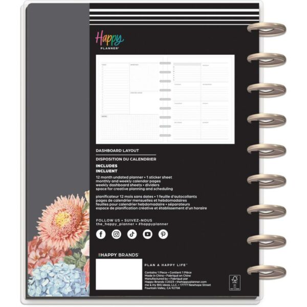 HAPPY PLANNER GATHERED FLOWERS