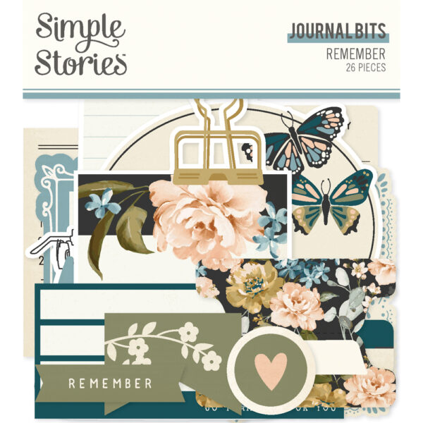 Simple Stories Remember Journal Bits & Pieces
