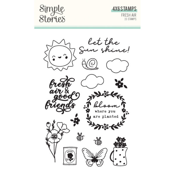 Simple Stories Fresh Air Stamps