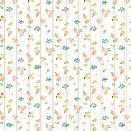 Carta Bella Here Comes Spring 12X12 Blooms of Beauty