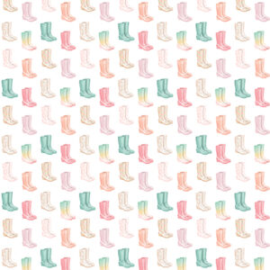 Carta Bella Here Comes Spring 12X12 Garden Boots