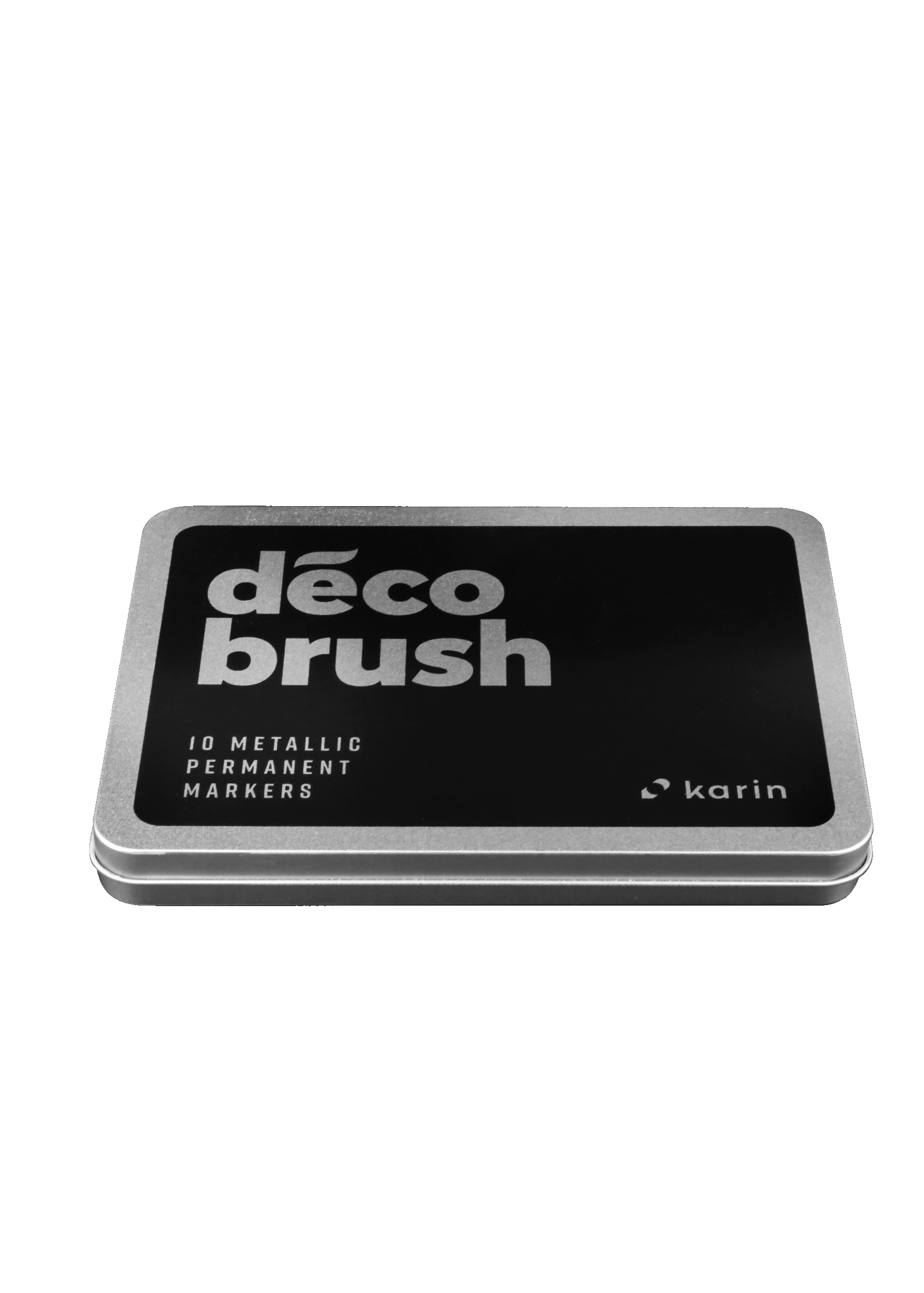 Deco Brush Metallic 10 PCS. Set (Metal-b
