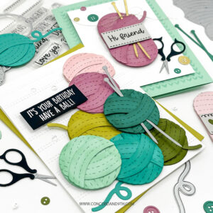 Concord & 9th Stamp Knitting Together
