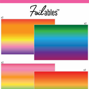 PINK & MAIN FOILABLES BRIGHT OMBRE SHEET