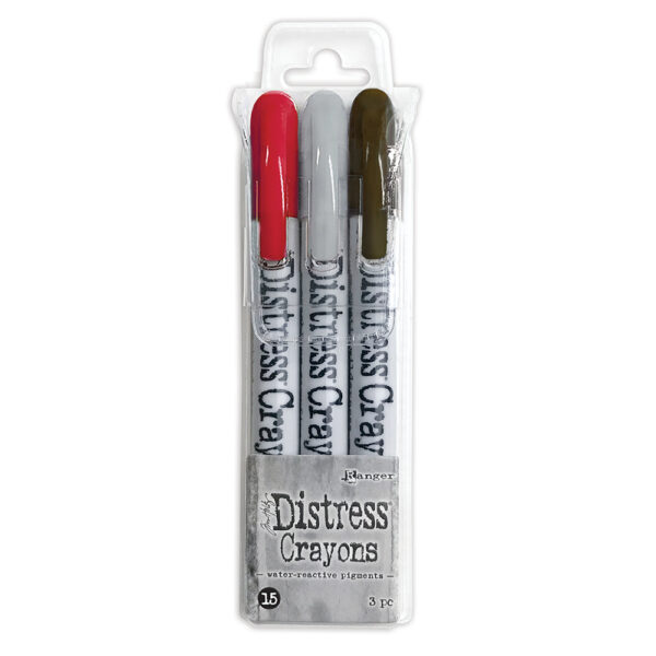 Ranger Tim Holtz Distress Crayon Set 15 Ranger Tim Holtz Distress Crayon Set 15