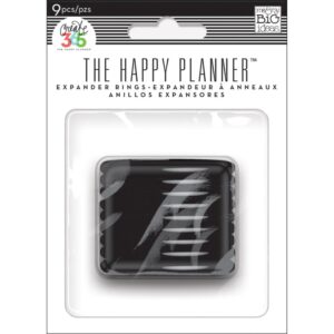 HAPPY PLANNER DISCS 1.75" BLACK