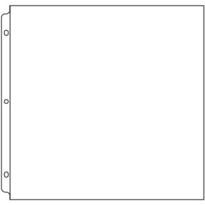 WE R MAKERS RING SLEEVE 12X12 50 PACK OPEN STOCK