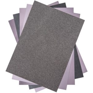 SIZZIX SURFACEZ OPULENT CARDSTOCK CHARCOAL