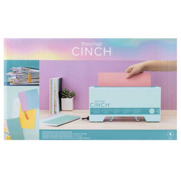 WE R MEMORY KEEPERS THERMAL CINCH BINDING MACHINE TEAL WE R MEMORY KEEPERS THERMAL CINCH BINDING MACHINE TEAL