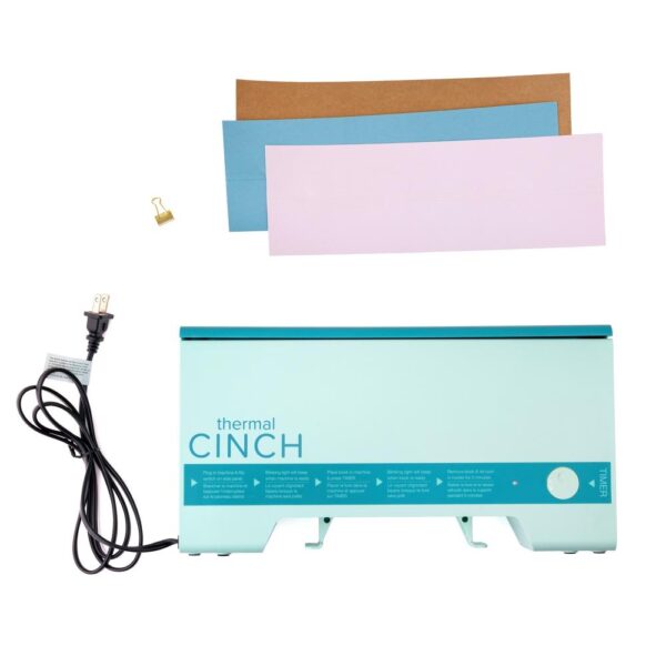 WE R MEMORY KEEPERS THERMAL CINCH BINDING MACHINE TEAL